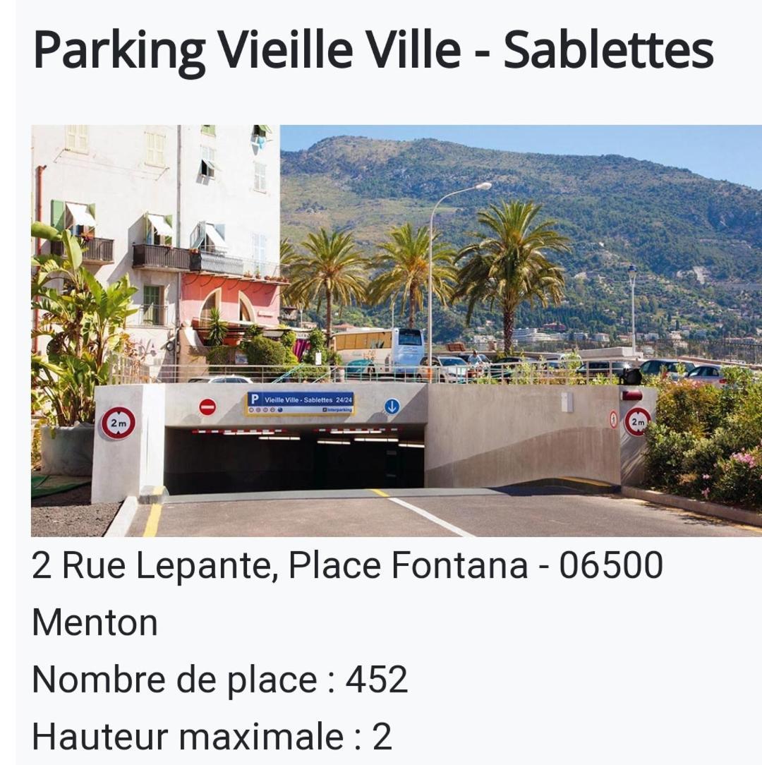 Maison De Ville Typique Mentonnaise Eksteriør bilde
